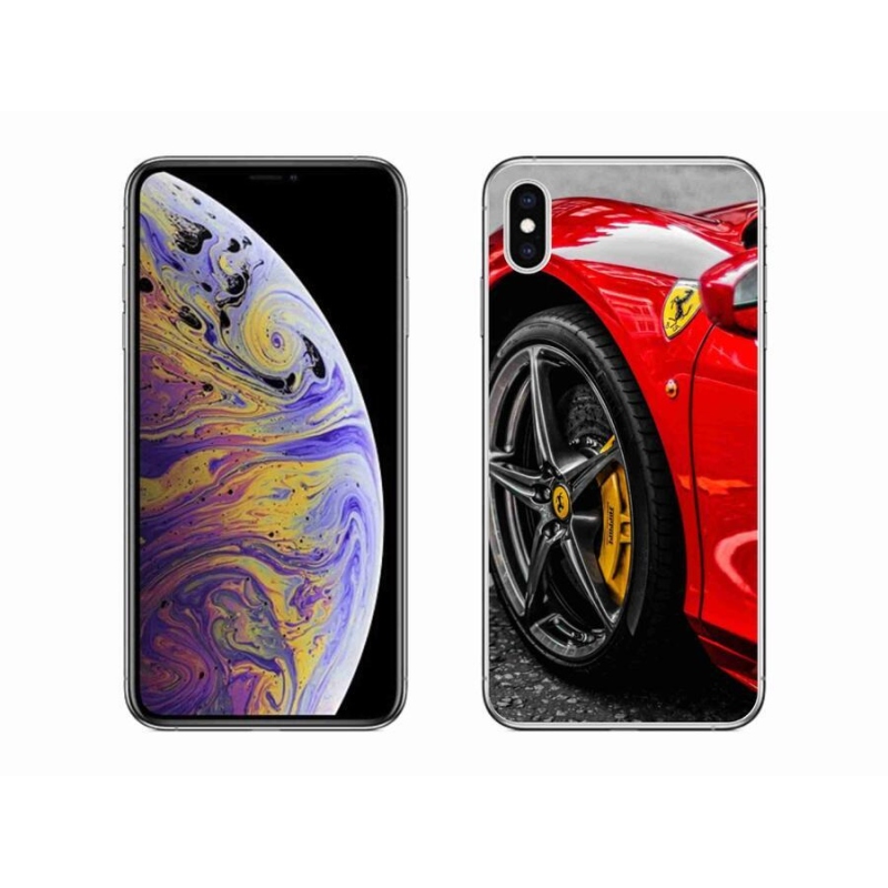 Gelový kryt mmCase na mobil iPhone XS Max - auto 1
