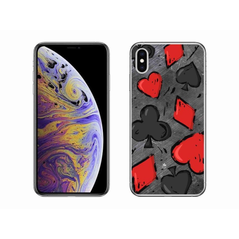 Gelový kryt mmCase na mobil iPhone XS Max - karta 1