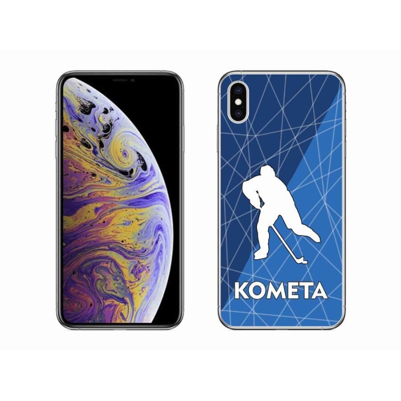 Gelový kryt mmCase na mobil iPhone XS Max - Kometa