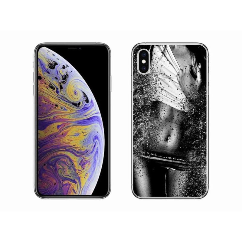 Gelový kryt mmCase na mobil iPhone XS Max - sexy žena 1