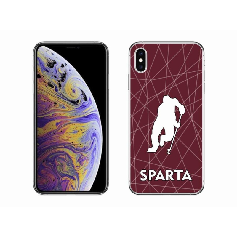 Gelový kryt mmCase na mobil iPhone XS Max - Sparta