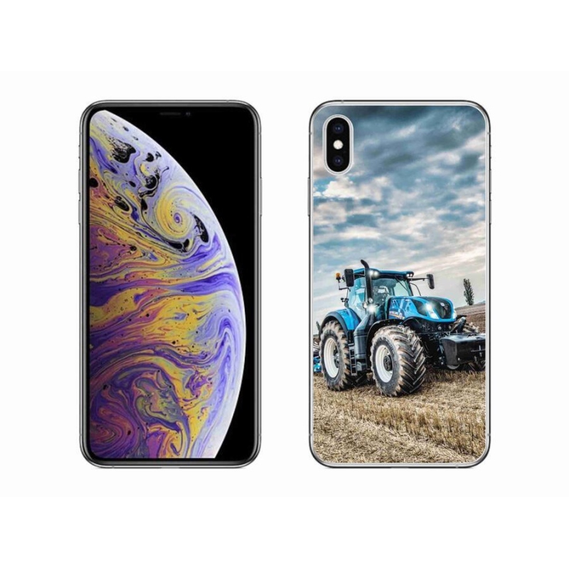 Gelový kryt mmCase na mobil iPhone XS Max - traktor 2