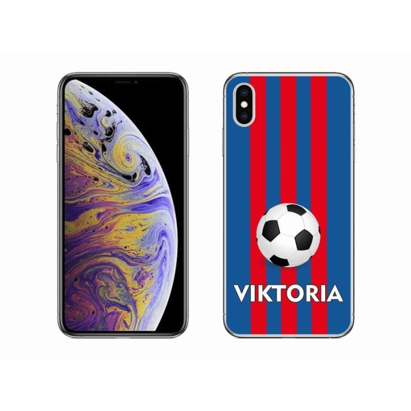 Gelový kryt mmCase na mobil iPhone XS Max - Viktoria