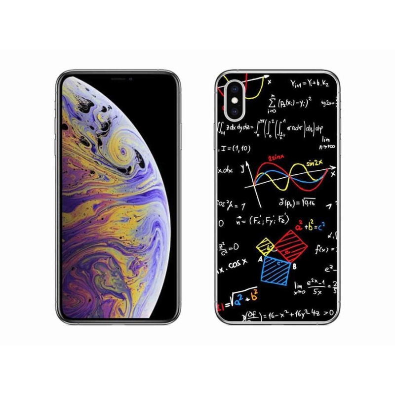 Gelový kryt mmCase na mobil iPhone XS Max - vzorečky