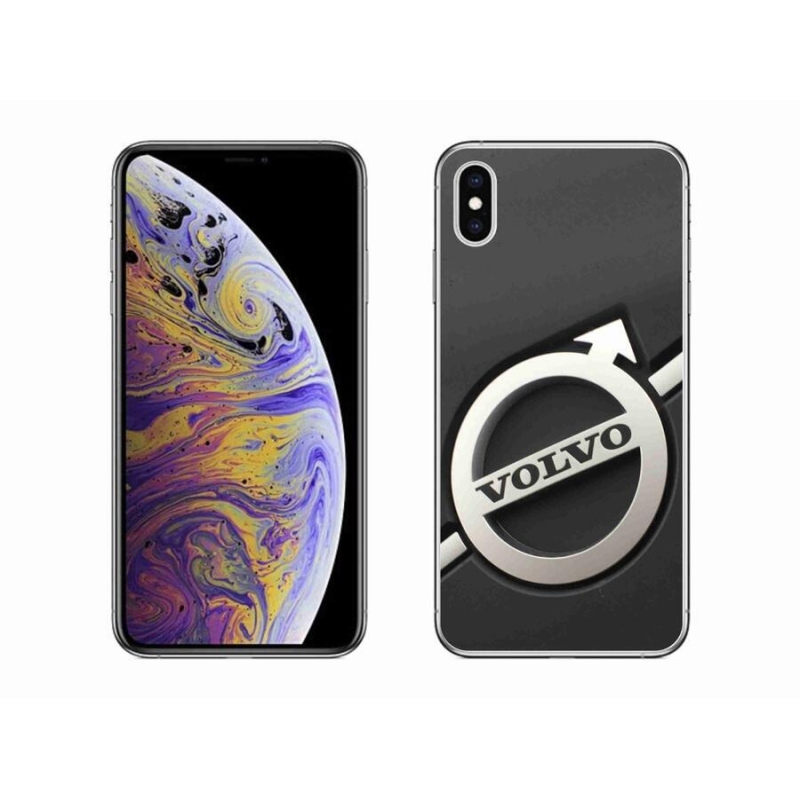 Gelový kryt mmCase na mobil iPhone XS Max - znak 1