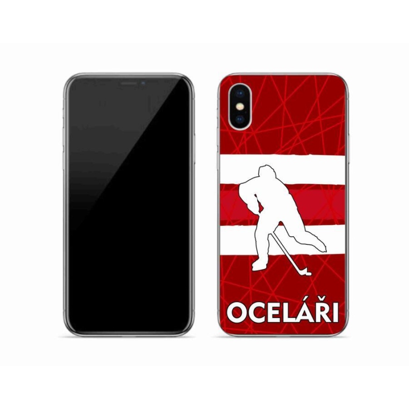 Gelový kryt mmCase na mobil iPhone XS - Oceláři