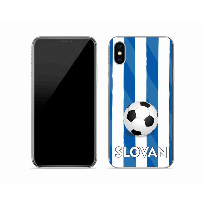 Gelový kryt mmCase na mobil iPhone XS - Slovan