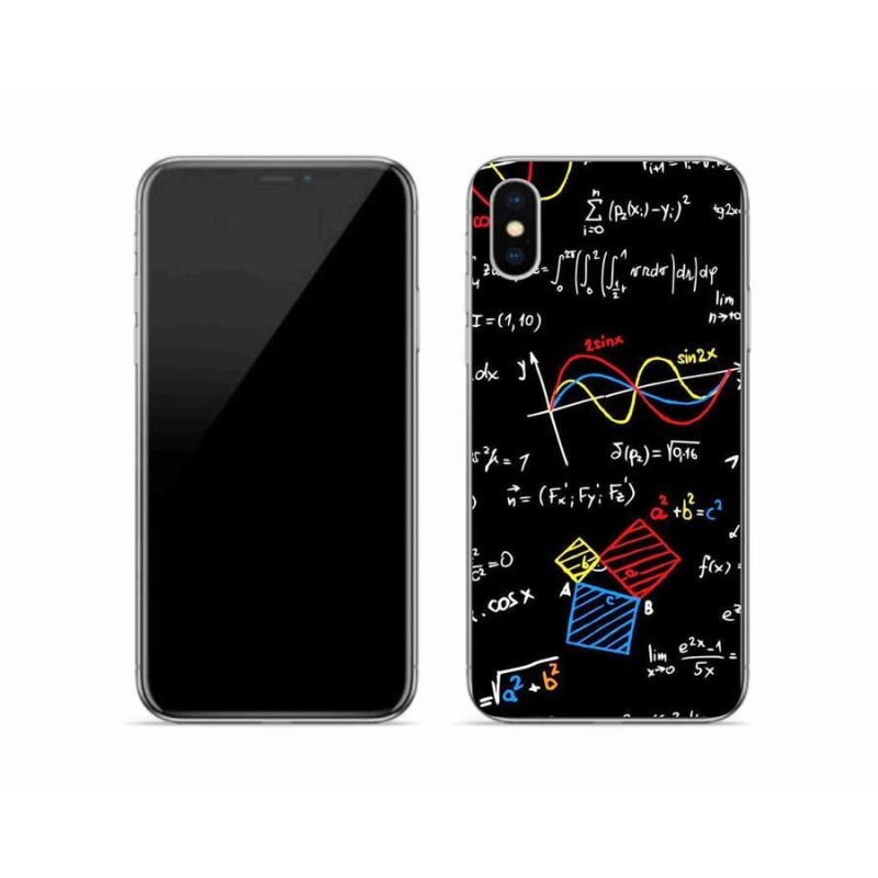 Gelový kryt mmCase na mobil iPhone XS - vzorečky