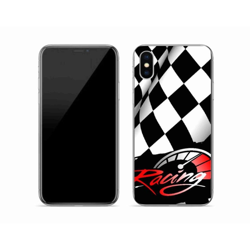 Gelový kryt mmCase na mobil iPhone XS - závodění