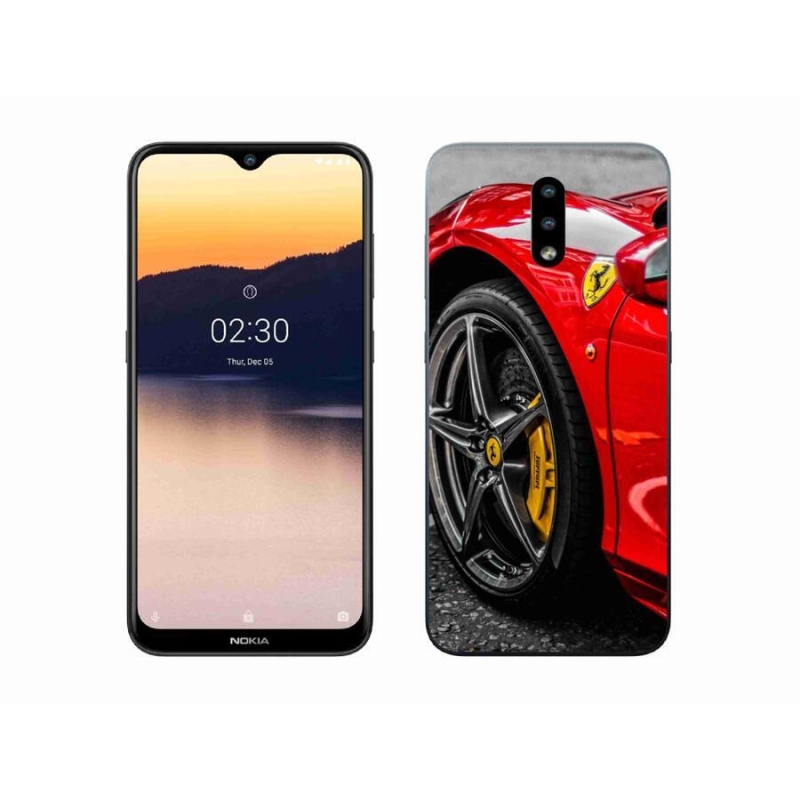 Gelový kryt mmCase na mobil Nokia 2.3 - auto 1