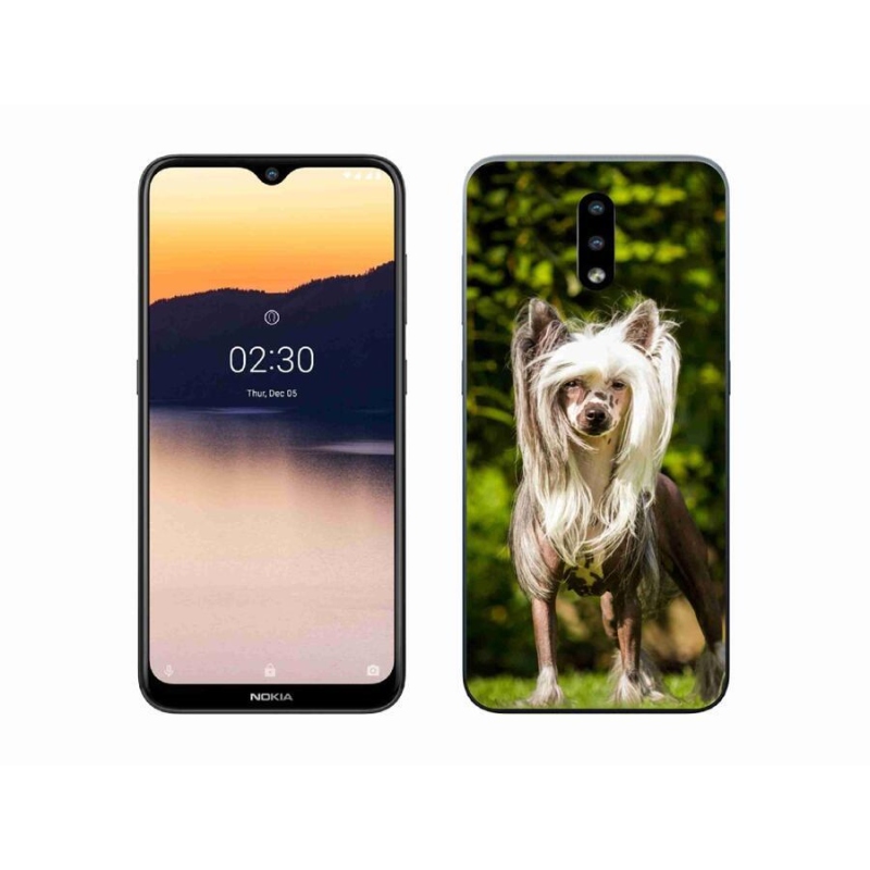 Gelový kryt mmCase na mobil Nokia 2.3 - čínský chocholatý pes