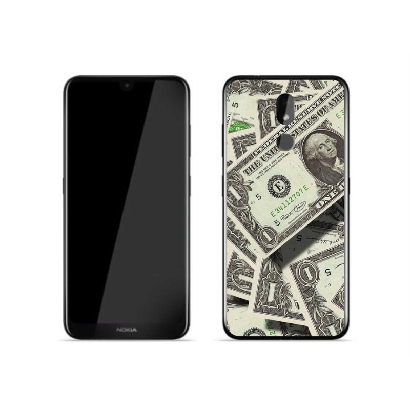 Gelový kryt mmCase na mobil Nokia 3.2 - americký dolar