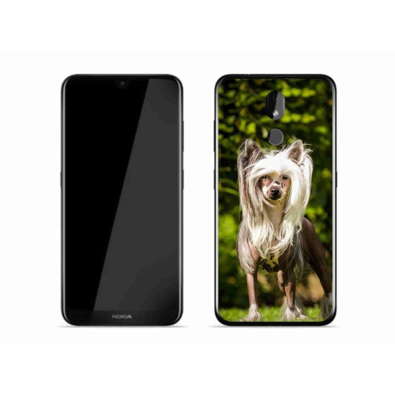 Gelový kryt mmCase na mobil Nokia 3.2 - čínský chocholatý pes