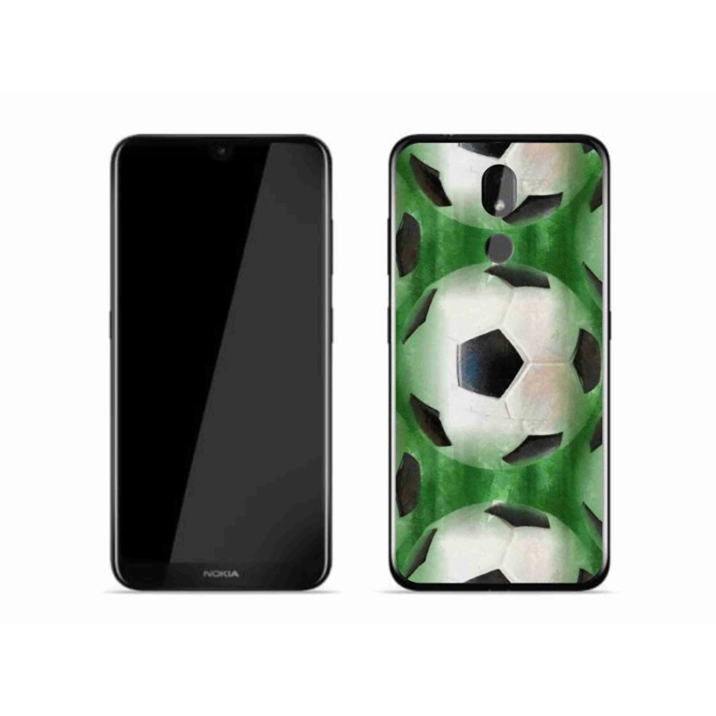 Gelový kryt mmCase na mobil Nokia 3.2 - fotbalový míč