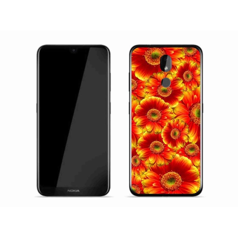 Gelový kryt mmCase na mobil Nokia 3.2 - gerbera 1