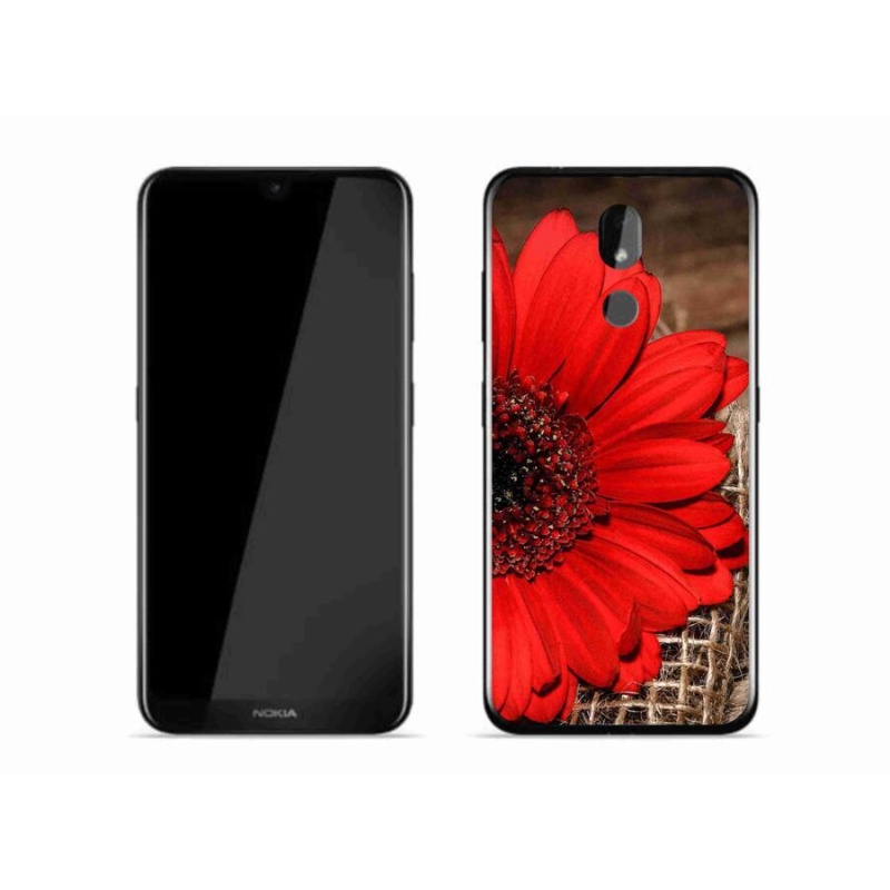 Gelový kryt mmCase na mobil Nokia 3.2 - gerbera