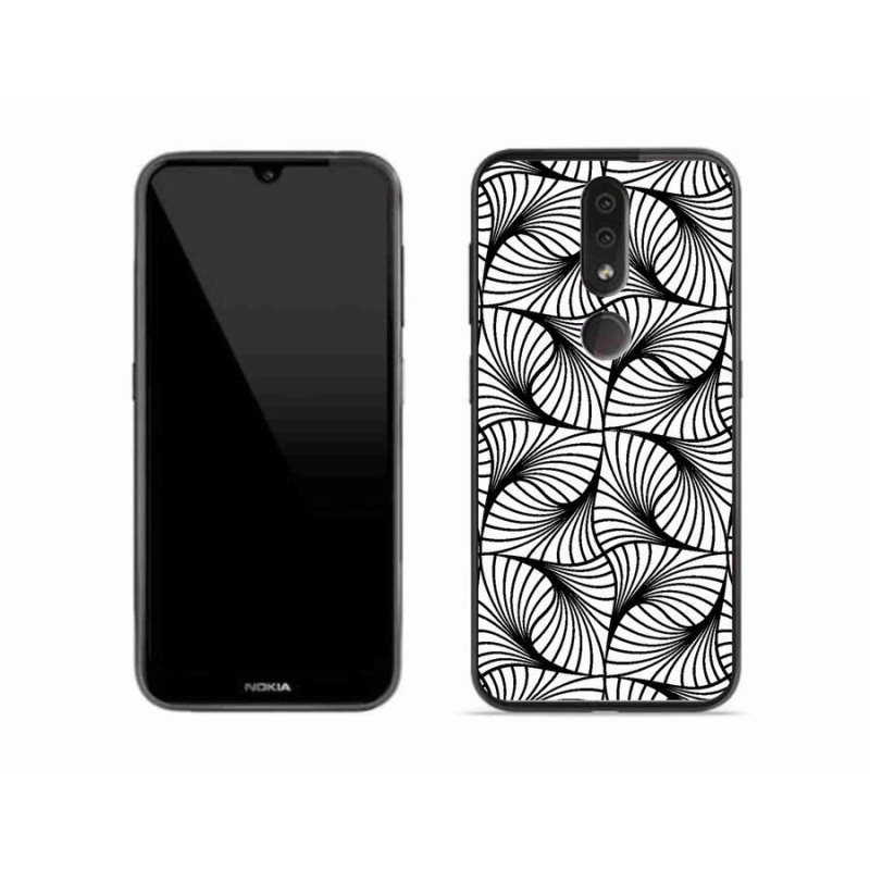 Gelový kryt mmCase na mobil Nokia 4.2 - abstrakt 11