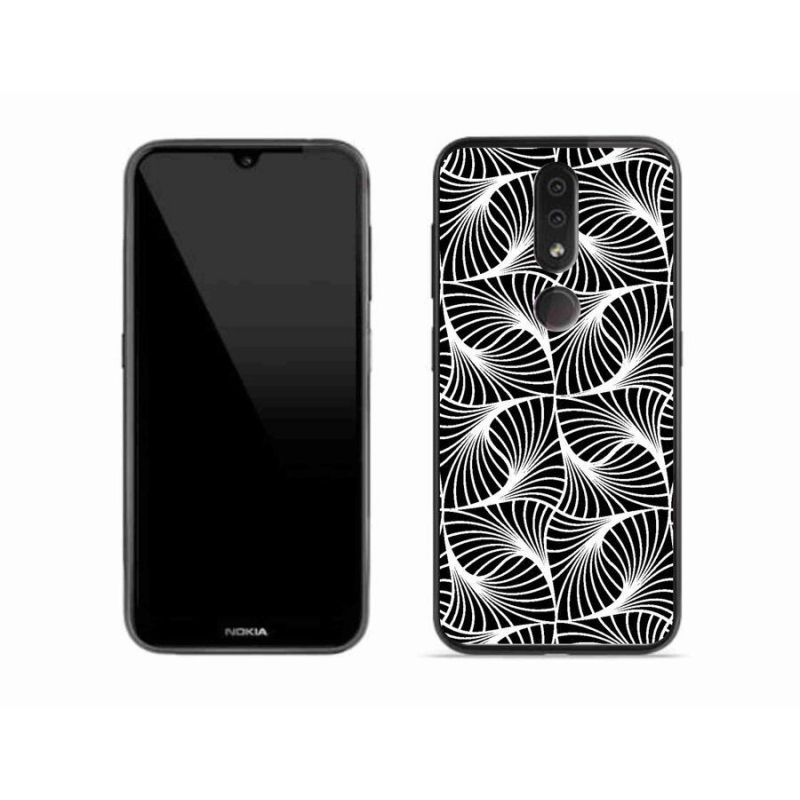 Gelový kryt mmCase na mobil Nokia 4.2 - abstrakt 14