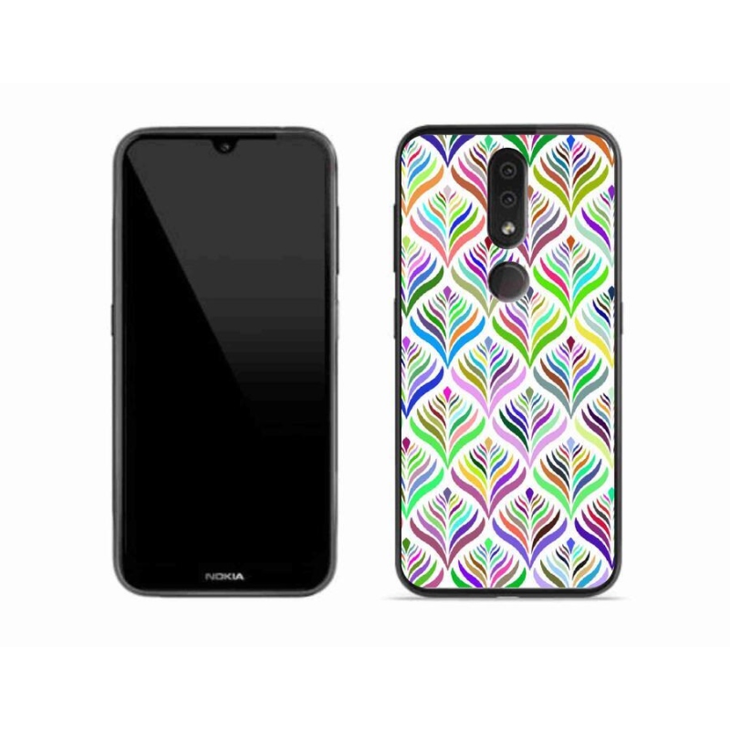 Gelový kryt mmCase na mobil Nokia 4.2 - abstrakt 15