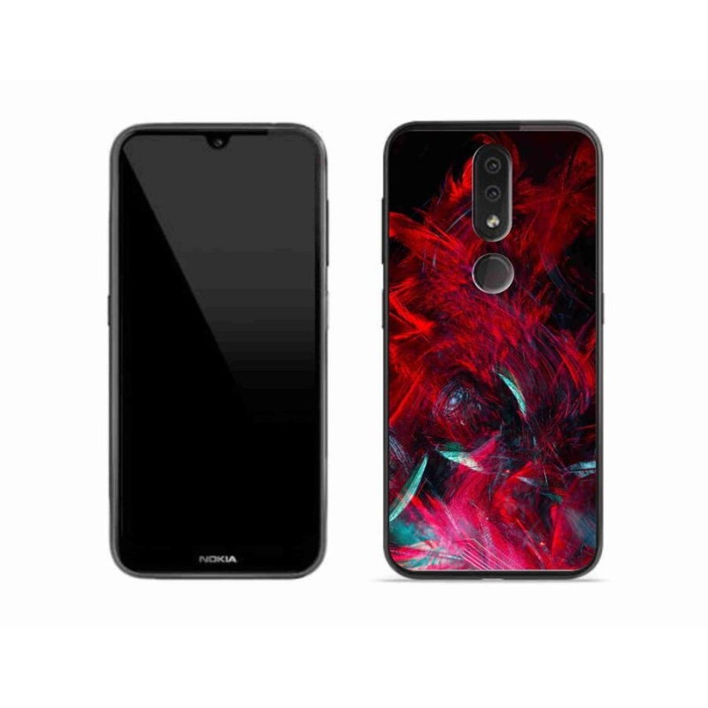 Gelový kryt mmCase na mobil Nokia 4.2 - abstrakt 16