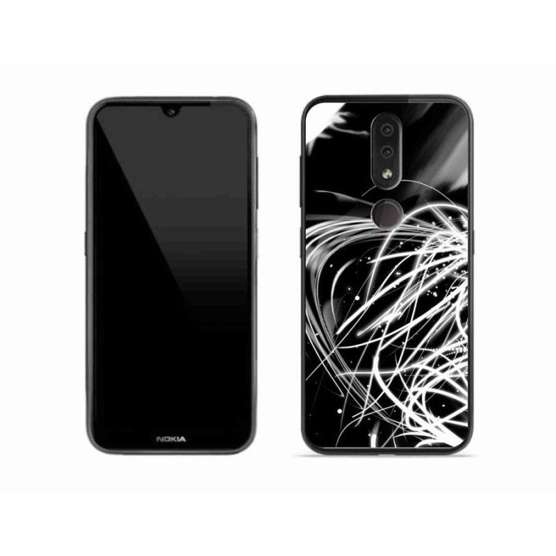 Gelový kryt mmCase na mobil Nokia 4.2 - abstrakt 2