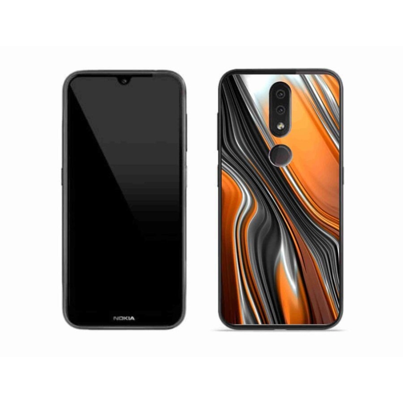 Gelový kryt mmCase na mobil Nokia 4.2 - abstrakt 3