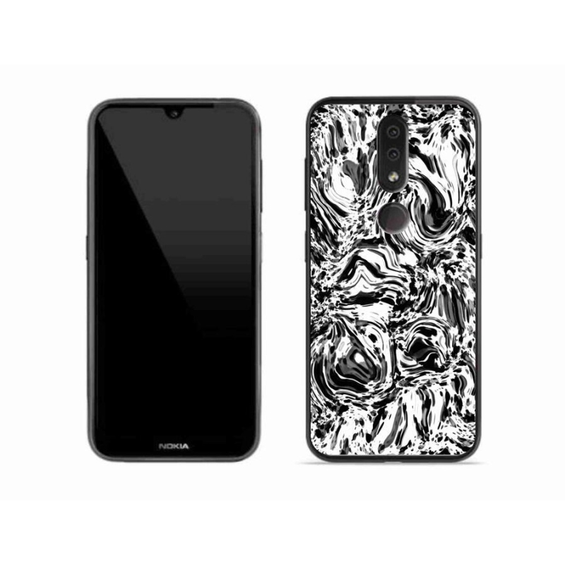Gelový kryt mmCase na mobil Nokia 4.2 - abstrakt 4