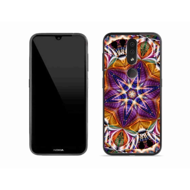 Gelový kryt mmCase na mobil Nokia 4.2 - abstrakt 6
