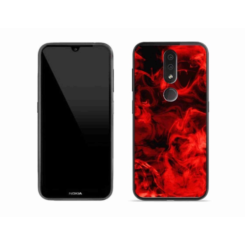 Gelový kryt mmCase na mobil Nokia 4.2 - abstraktní vzor 11