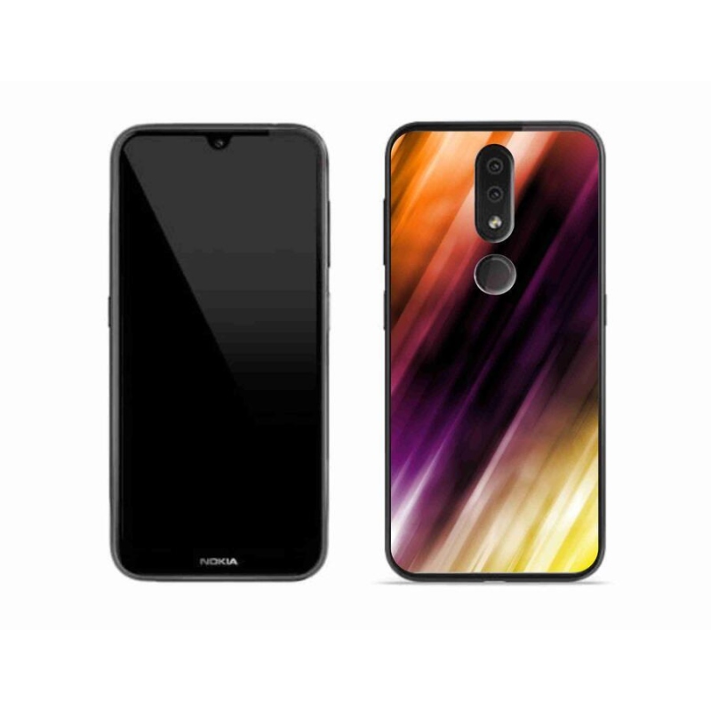 Gelový kryt mmCase na mobil Nokia 4.2 - abstraktní vzor 5
