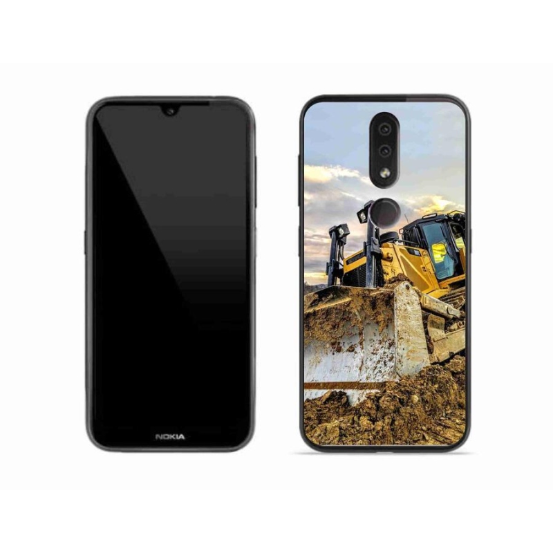 Gelový kryt mmCase na mobil Nokia 4.2 - bagr