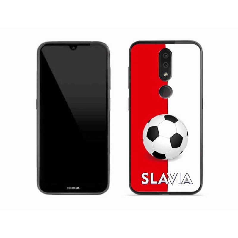 Gelový kryt mmCase na mobil Nokia 4.2 - fotbal 2