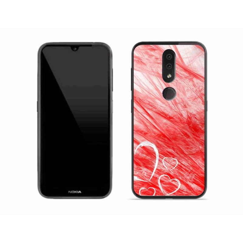 Gelový kryt mmCase na mobil Nokia 4.2 - heart