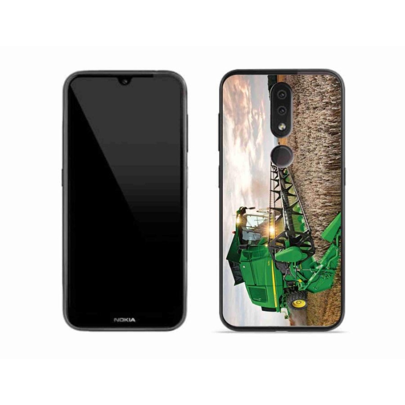 Gelový kryt mmCase na mobil Nokia 4.2 - kombajn