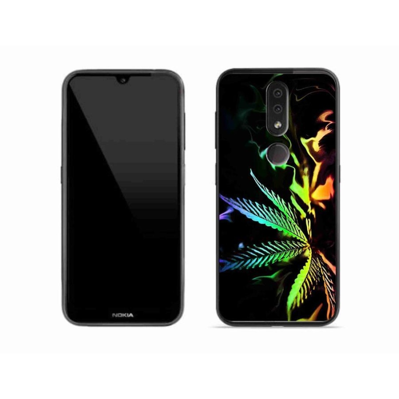 Gelový kryt mmCase na mobil Nokia 4.2 - konopí 2