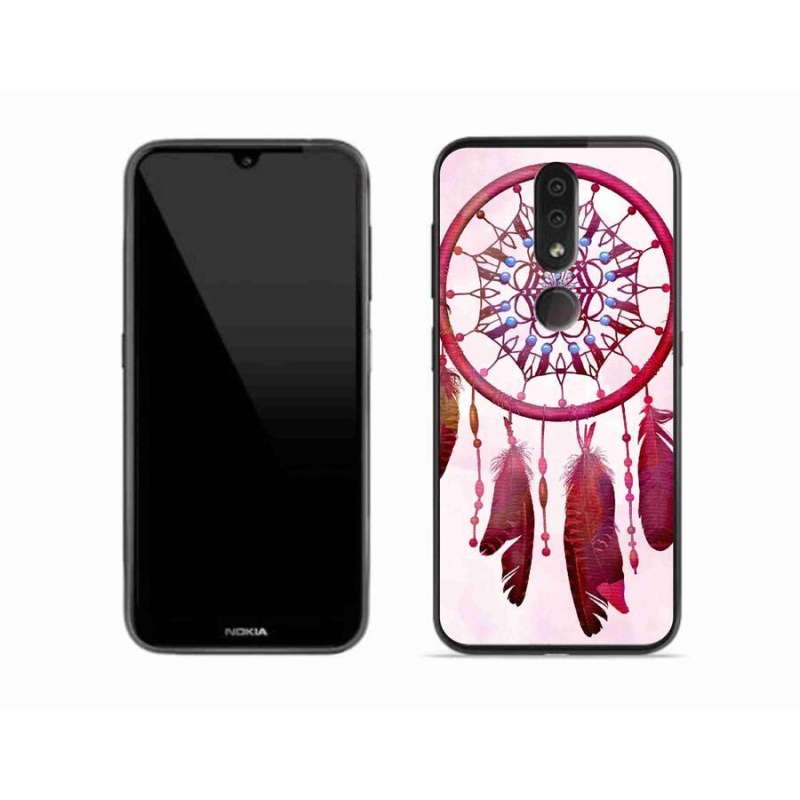 Gelový kryt mmCase na mobil Nokia 4.2 - lapač snů
