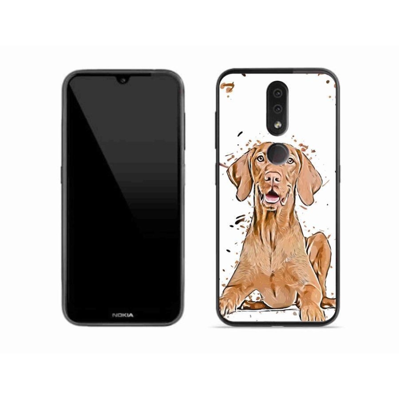 Gelový kryt mmCase na mobil Nokia 4.2 - maďar