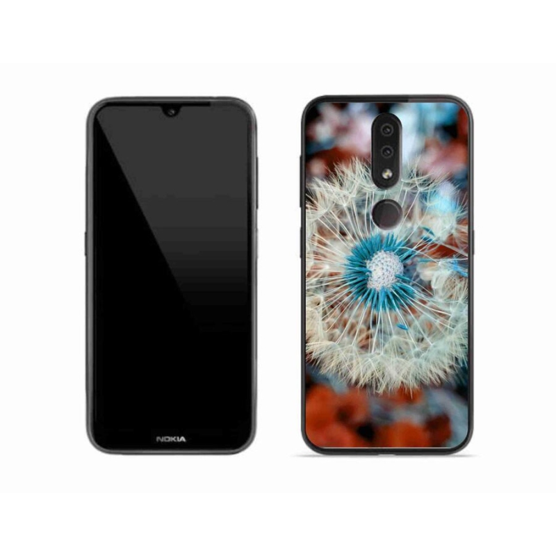 Gelový kryt mmCase na mobil Nokia 4.2 - odkvetlá pampeliška 1