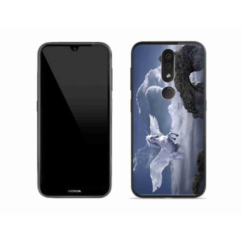 Gelový kryt mmCase na mobil Nokia 4.2 - pegas