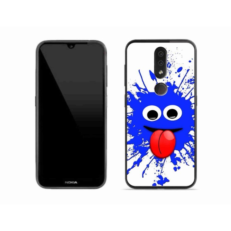 Gelový kryt mmCase na mobil Nokia 4.2 - strašidlo