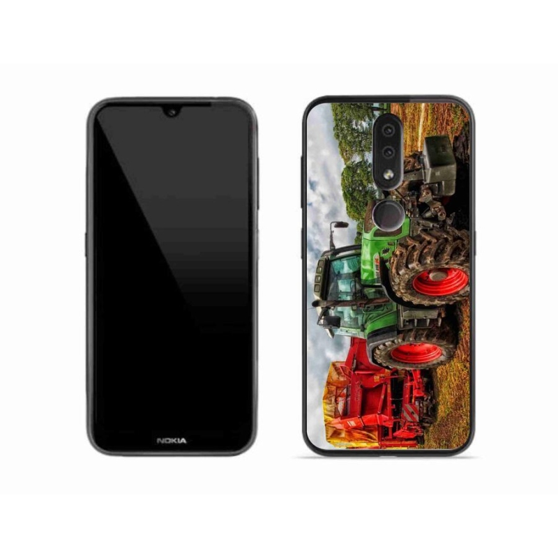 Gelový kryt mmCase na mobil Nokia 4.2 - traktor 4