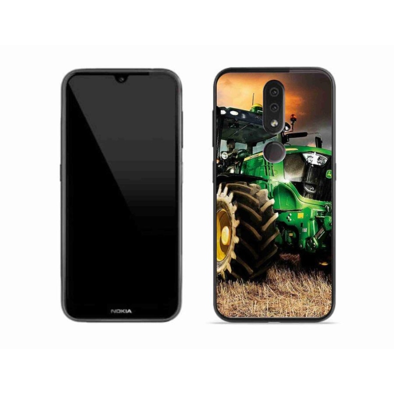 Gelový kryt mmCase na mobil Nokia 4.2 - traktor