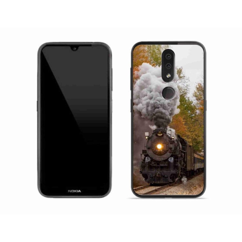 Gelový kryt mmCase na mobil Nokia 4.2 - vlak 1