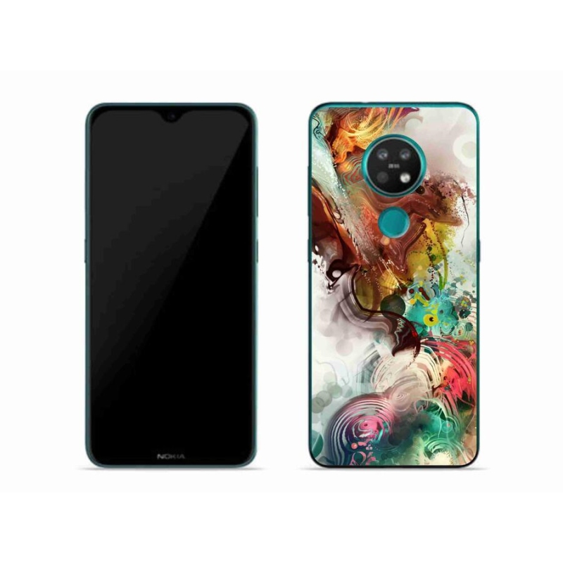 Gelový kryt mmCase na mobil Nokia 6.2 - abstrakt 1