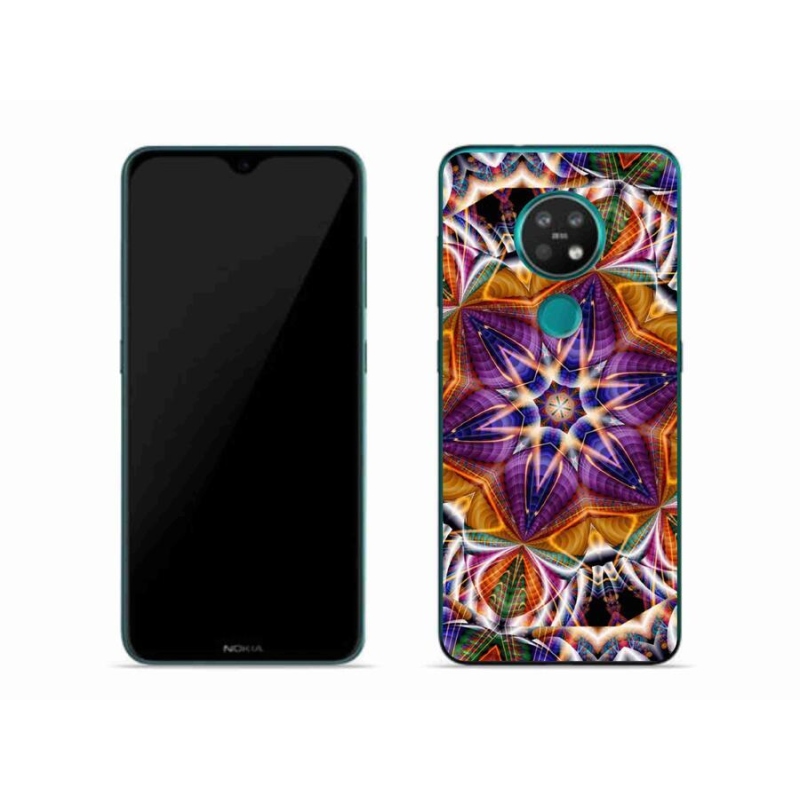 Gelový kryt mmCase na mobil Nokia 6.2 - abstrakt 6