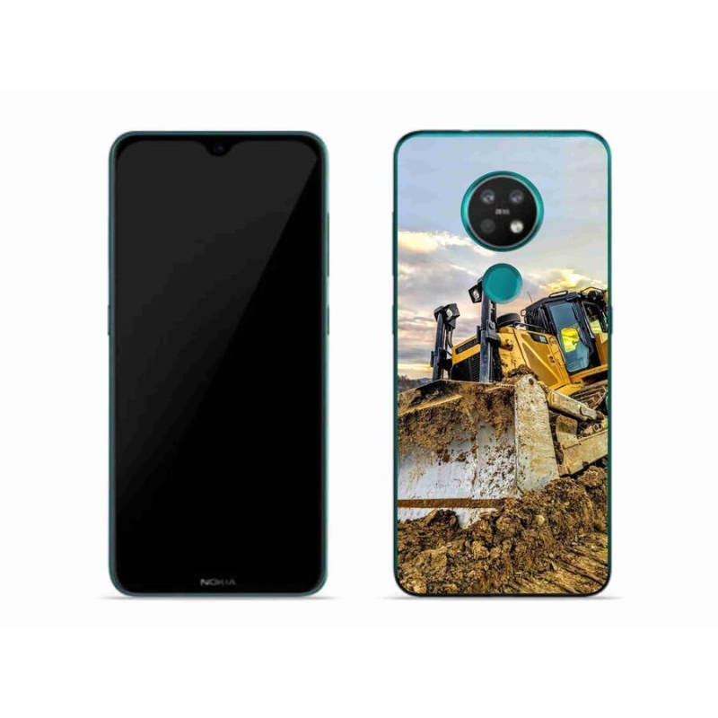 Gelový kryt mmCase na mobil Nokia 6.2 - bagr