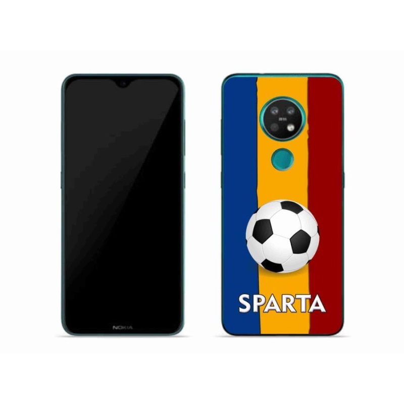 Gelový kryt mmCase na mobil Nokia 6.2 - fotbal 1