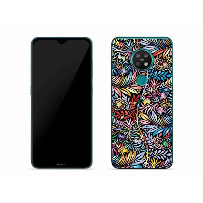 Gelový kryt mmCase na mobil Nokia 6.2 - květiny 5