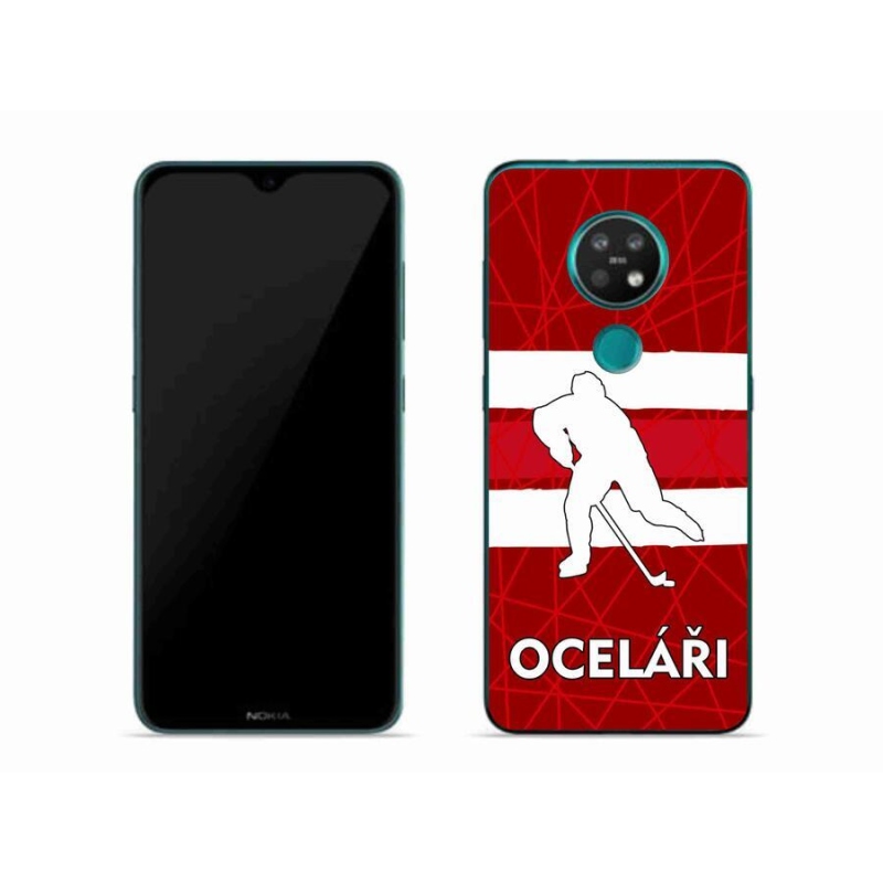 Gelový kryt mmCase na mobil Nokia 6.2 - Oceláři