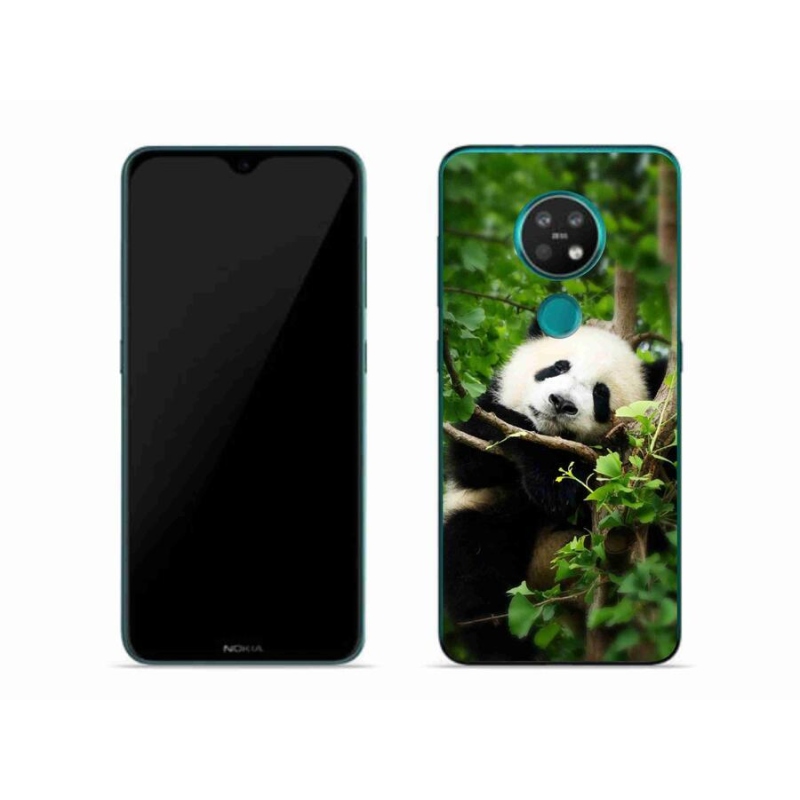 Gelový kryt mmCase na mobil Nokia 6.2 - panda